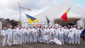 La Clique en ouverture du cortège de la 140ème Cavalcade de Herve